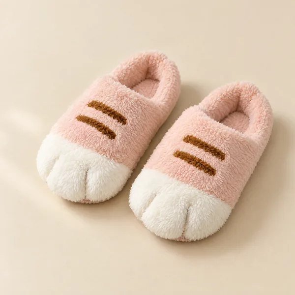 Cat paw slippers