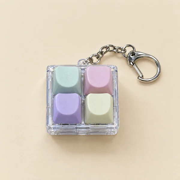 Keyboard clicker keychain