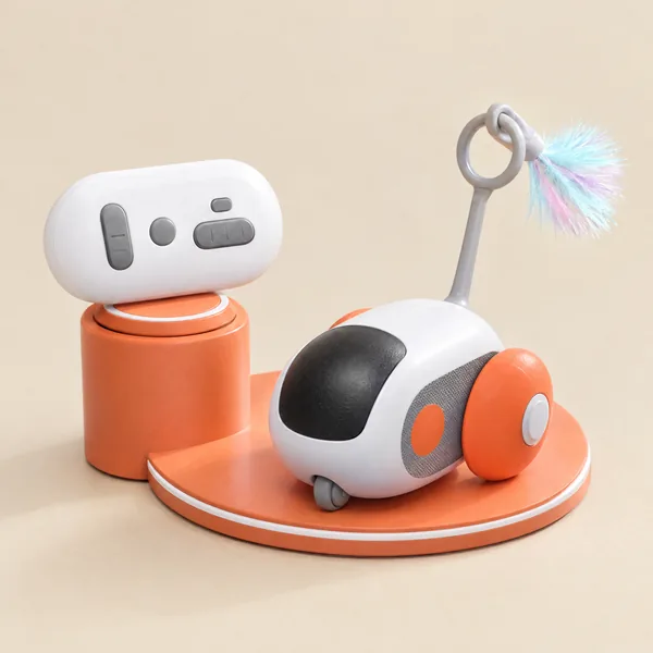Robot mouse cat toy
